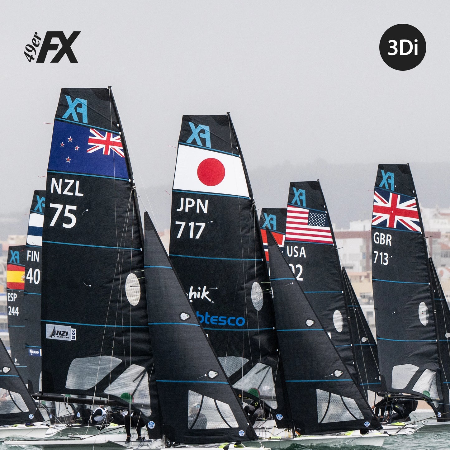 49er FX Sail - Full Set - 3Di
