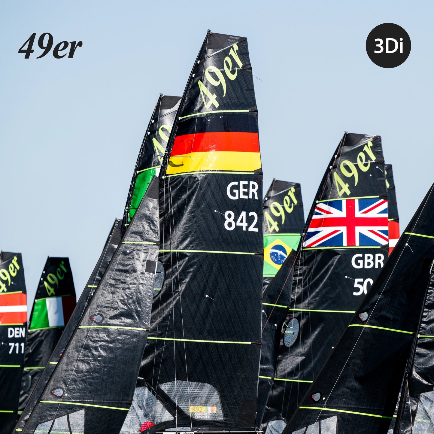 49er Sail - Full Set - 3Di