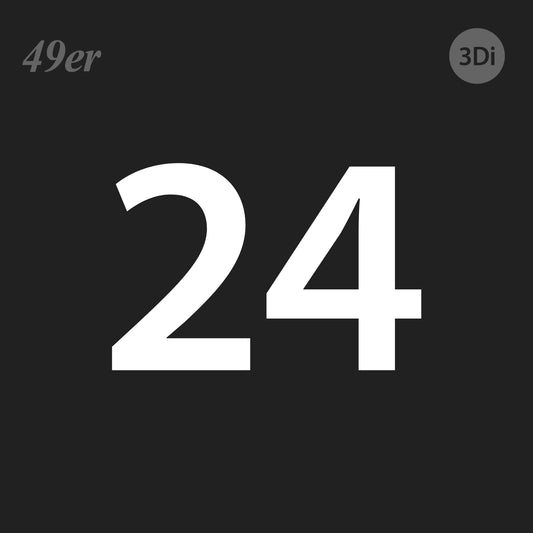 49er Sail - Number - 3DI